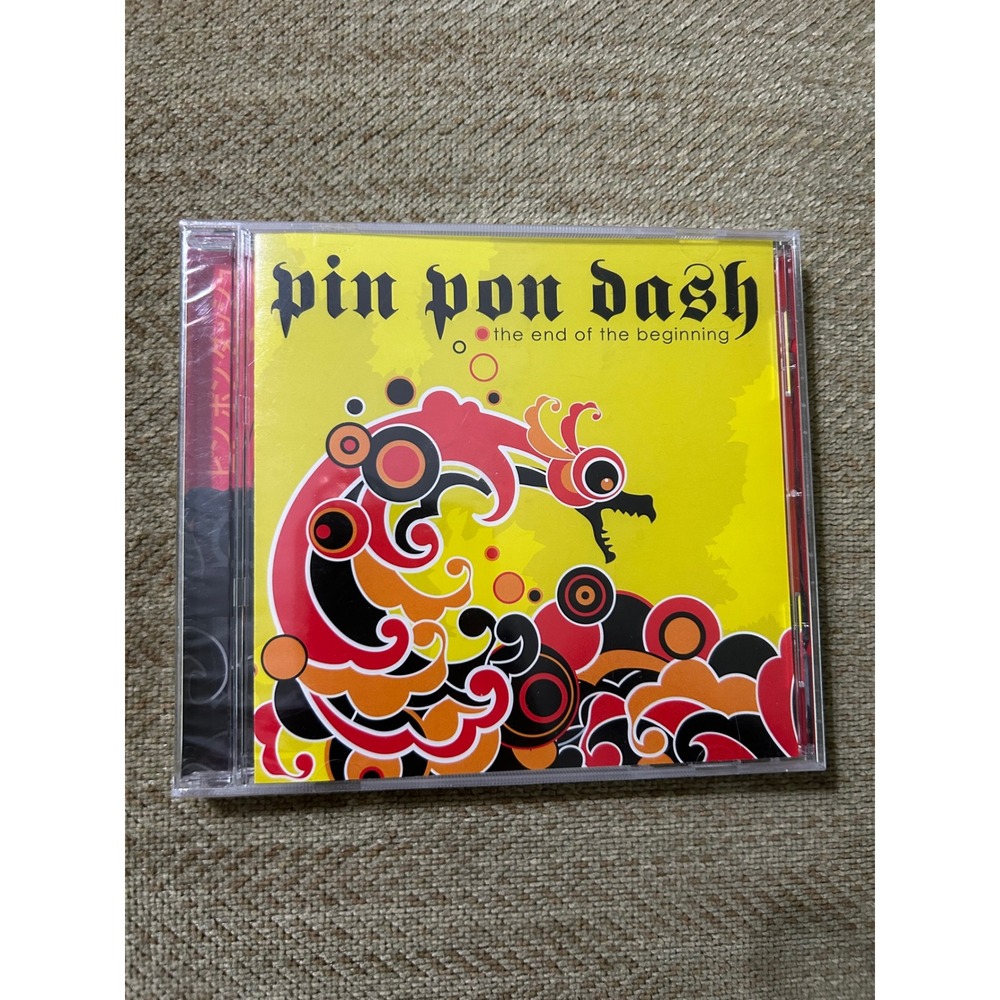 Pin Pon Dash The End of the Beginning CD 2007 Sliver Records J-Rock Punk Album